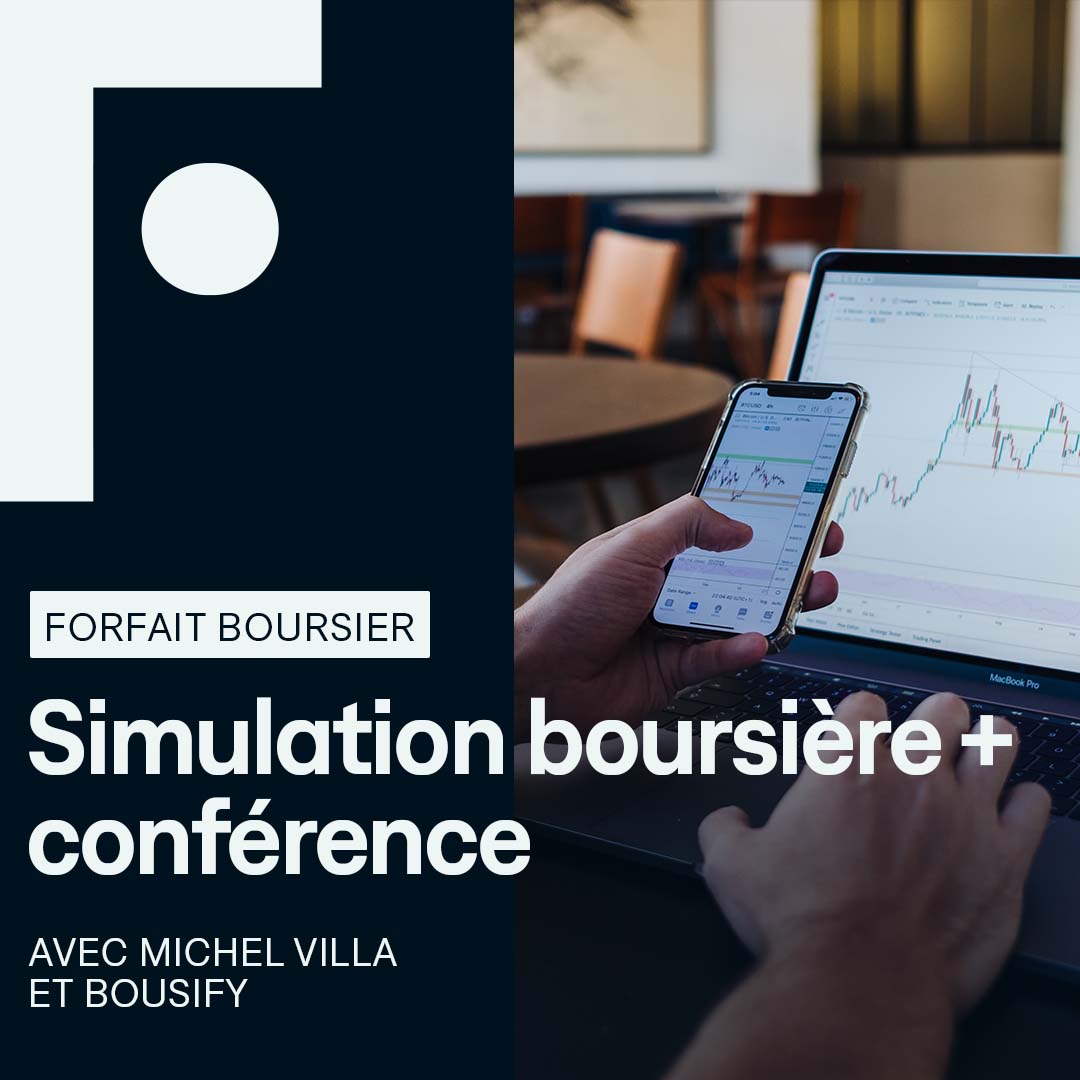 Conférenciers Québec, Formation, Motivation et Team Building - Formax - Forfait Conférence Michel Villa + Simulation Boursière